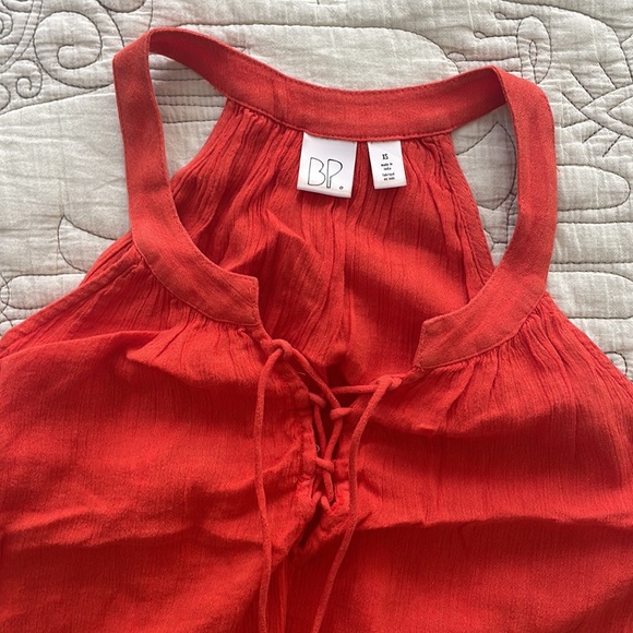 BP Peasant Top in Orange - Picture 3 of 4